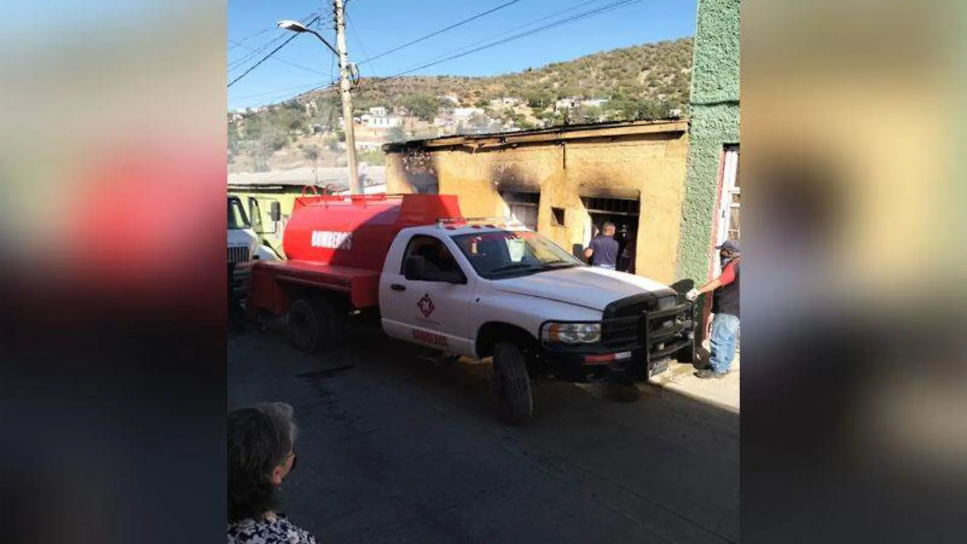 pipa incendio en el oro